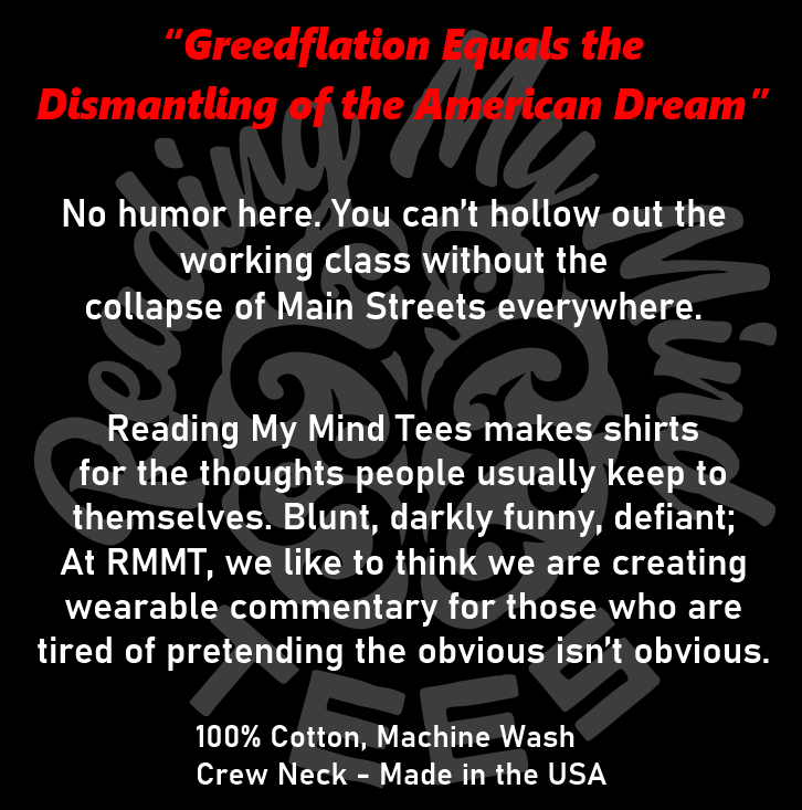 Greedflation lifestyle