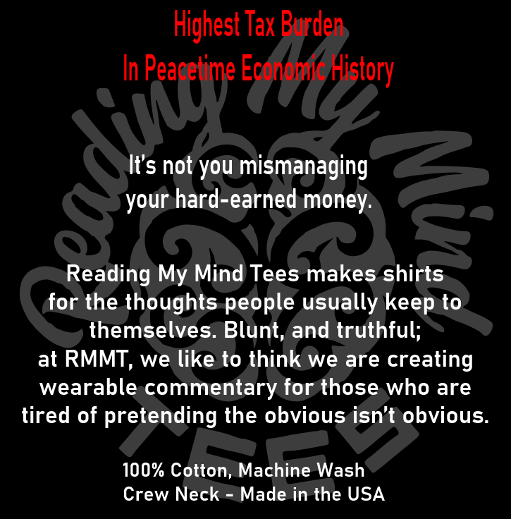 Highest Tax Burden lifestyle