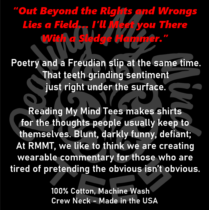 Out Beyond the Rights and Wrongs lifestyle